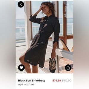Never Worn NWTO, White House Black Market Shirtdress